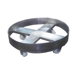 Carrinho tartaruga para tambores Therj CTT 290mm de Diâmetro (20Litros) - 1