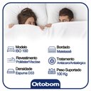Ver imagem 2 de Colchão Casal Ortobom Iso 100 Espuma D33 18x138x188
