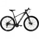 Ver imagem 1 de Bicicleta Aro 29 Ksw 21v com Suspensão e Freios a Disco - Preto-prata - 19"