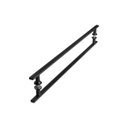 Ver imagem 5 de Puxador de Porta Inox Vidro Pivotante Preto 80cm Ms Fs