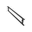 Ver imagem 1 de Puxador de Porta Inox Vidro Pivotante Preto 80cm Ms Fs