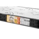 Ver imagem 2 de Colchão Solteiro 188x88x12 Cali 100% Espuma D20 Antiácaro - Branco