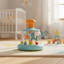 Ver imagem 2 de Carrossel Interativo e Atividades Brinquedo Montessori Bebe