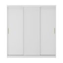 Ver imagem 2 de Guarda-Roupa 3 Portas Araçá CabeCasa MadeiraOriginals Branco