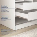 Ver imagem 4 de Guarda-Roupa 3 Portas Araçá CabeCasa MadeiraOriginals Branco