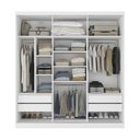 Ver imagem 6 de Guarda-Roupa 3 Portas Araçá CabeCasa MadeiraOriginals Branco