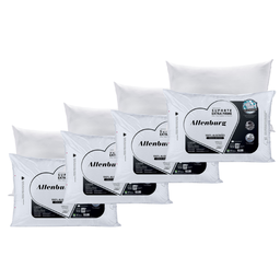 Kit 4 Travesseiros Altenburg Suporte Extra Firme Percal 180 Fios - 3