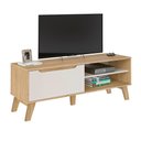 Ver imagem 1 de Rack para Tv até 60" Carvalho/off White Lotus Artely