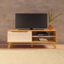 Ver imagem 2 de Rack para Tv até 60" Carvalho/off White Lotus Artely