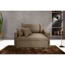 Ver imagem 1 de Poltrona Sofá-cama Valence Premium 140cm Softgel D33 - Linho Marrom