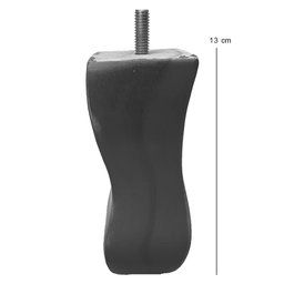 Kit 32 Pés de Madeira Torneados Provençal V01 Luis Xv Mel 13 Cm Móveis - Inoviza - 5