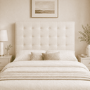 Ver imagem 1 de Cabeceira Ana Estofada Veludo p/ Cama Box Casal King 195cm Quarto