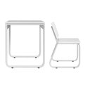 Ver imagem 5 de Mesa Infantil com Cadeira para Criança Mesa de Atividades Estudos e Desenho com Mdf - Branco