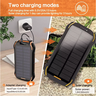 Energia Solar Portátil Power Bank Solar PV Light I-26W de 26800mAh com carregamento de indução 5V Co - 5