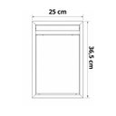 Ver imagem 4 de Prateleira Nicho Suspenso Industrial Preto para 2 Madeiras