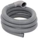 Ver imagem 1 de Mangueira Saída Água Máquina De Lavar Universal 3m Metros Cinza | Ledmang