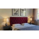 Ver imagem 1 de Cabeceira Estofada Cama de Casal Queen 1,60 X 55 Cm Modelo Paris Vinho