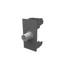 Ver imagem 1 de Módulo Tomada Antena de Tv Fame Habitat Onix para Cabo Coaxial 75 Ohms
