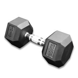 Fit Halter com Borracha / Barra de Metal - 10kg - 4