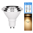 Ver imagem 1 de Lampada Led 7w Ar70 Gu10 Branco Quente 3000k Bivolt