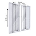 Ver imagem 3 de Porta Balcão de Alumínio 4 Folhas Móveis e 2 Fixas com Fecho Embutido 215x200cm Lucasa Ideale Branco