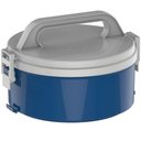 Ver imagem 1 de Marmita Simples sem Divisória 1,5l Azul Tekcor Soprano