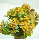 Ver imagem 4 de Kit 6 Plantas Kalanchoe Artificial Amarelo Flor Jardim 30cm