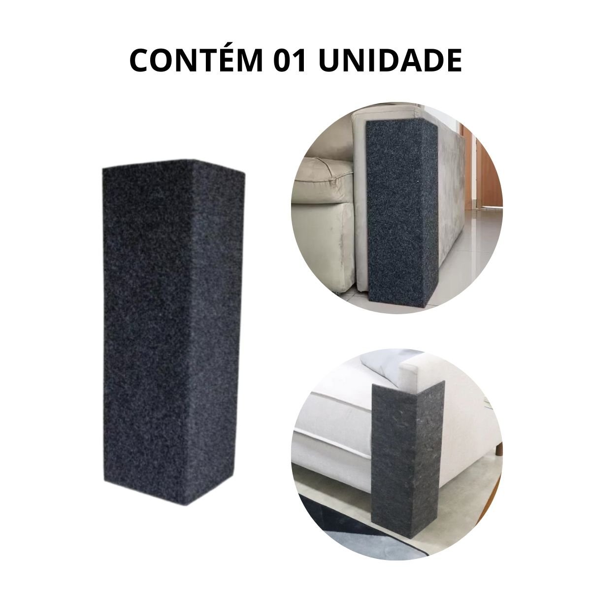 Arranhador para Gatos Protetor Canto Sofá, Cama Box com 1 Un - 5