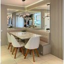 Ver imagem 4 de 8 Painel Ripado Placas 3d Revestimento Parede Pvc 50x50cm