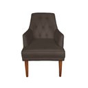 Ver imagem 3 de Kit 4 Cadeiras Paris + 2 Paris Retro Suede Marrom Dominic Decor