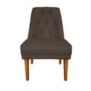 Ver imagem 5 de Kit 4 Cadeiras Paris + 2 Paris Retro Suede Marrom Dominic Decor
