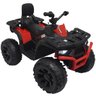 Mini Quadriciclo Elétrico Moto Infantil Bateria 12v Luz Som Controle Bivolt Vermelho Brinqway Bw-029 - 1