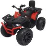 Mini Quadriciclo Elétrico Moto Infantil Bateria 12v Luz Som Controle Bivolt Vermelho Brinqway Bw-029 - 2