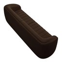 Ver imagem 7 de Sofá Decorativo Sala de Estar 252cm Adam 3 Lugares PU Marrom G45 - Gran Belo Sofá Adam