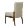 Cadeira de Jantar Suede Bege - 3