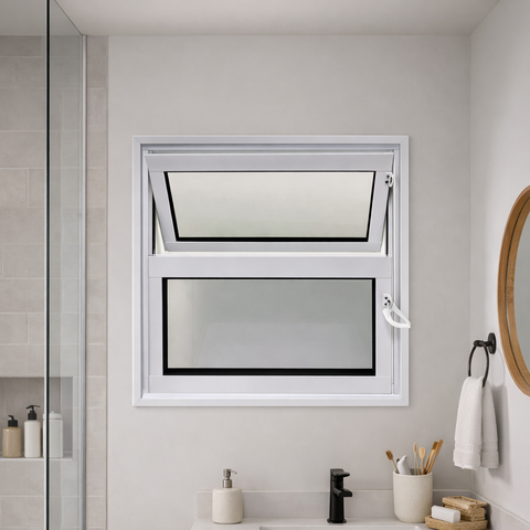 Vitro Basculante Branco 40x60 Linha 25 Jade