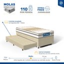 Ver mais imagens de Cama Box com Auxiliar + Colchão de Molas Ensacadas Double Face Pillow Euro Alfa Probel Solteiro 88cm