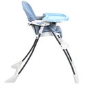 Ver imagem 5 de Cadeira de Alimentação Burigotto Pappa e Soneca 6 a 36 Meses até 15 Kg Baby Blue Azul