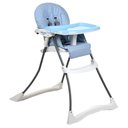 Ver imagem 2 de Cadeira de Alimentação Burigotto Pappa e Soneca 6 a 36 Meses até 15 Kg Baby Blue Azul