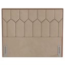 Ver imagem 2 de Cabeceira Cama Box Casal King 195cm Órion P02 Veludo Bege