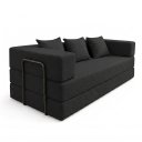 Ver mais imagens de Sofá Cama 3 Lugares na Caixa 190 cm Capri Bouclê B05 - D'Rossi