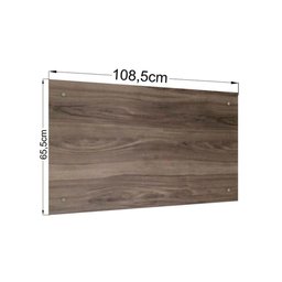 Módulo de Quarto Solteiro Painel Ponte Doce Vida Nevada - Santos Andirá - 3