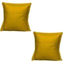 Ver imagem 1 de Kit 2 Almofadas Decorativa Cheia Fofinha para Sofá Cadeira Poltrona 42 Cm Suede