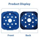 Ver imagem 4 de Suporte Movel Pallet Rodas Giratorias Suporte Botijao de Gas Galao de Agua Resistente Versatil Objei