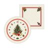 Kit Sousplat + Guardanapo Natal Arvore Nsw 2 Peças com Base - 2