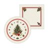 Kit Sousplat + Guardanapo Natal Arvore Nsw 2 Peças com Base - 2