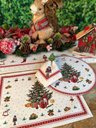 Ver imagem 6 de Kit Sousplat + Guardanapo Natal Arvore Nsw 2 Peças com Base