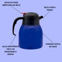 Ver imagem 4 de Bule Inox com Gatilho 1,2l Trendy Café Chá Água Tererê