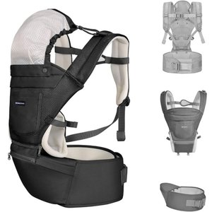 Canguru Chloe 3 em 1 Black (preto) - Kikka Boo