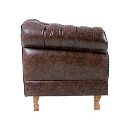 Poltrona Chesterfield Duque Capitoné - Marrom - 4 Poltrona Chesterfield Duque Capitoné - Marrom - 4